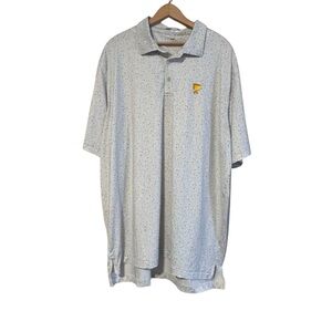 Peter Millar Summer Comfort Presidents Cup Polo Golf Shirt Sz XXL Men’s